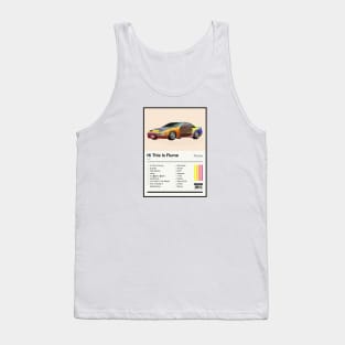 Hi This Is Flume Tracklist Tank Top